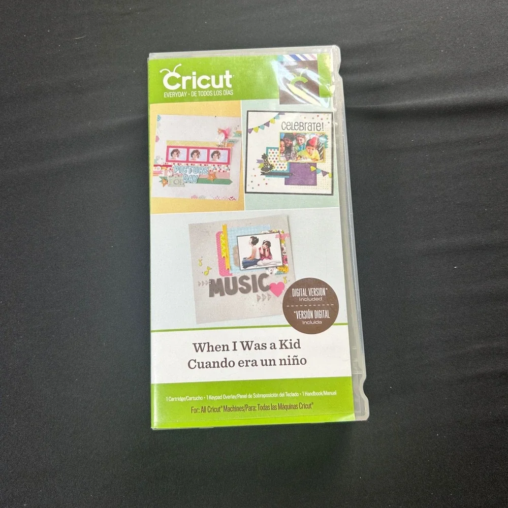 Cricut C everyday When I was a kid Cartridge Link Status Unknown